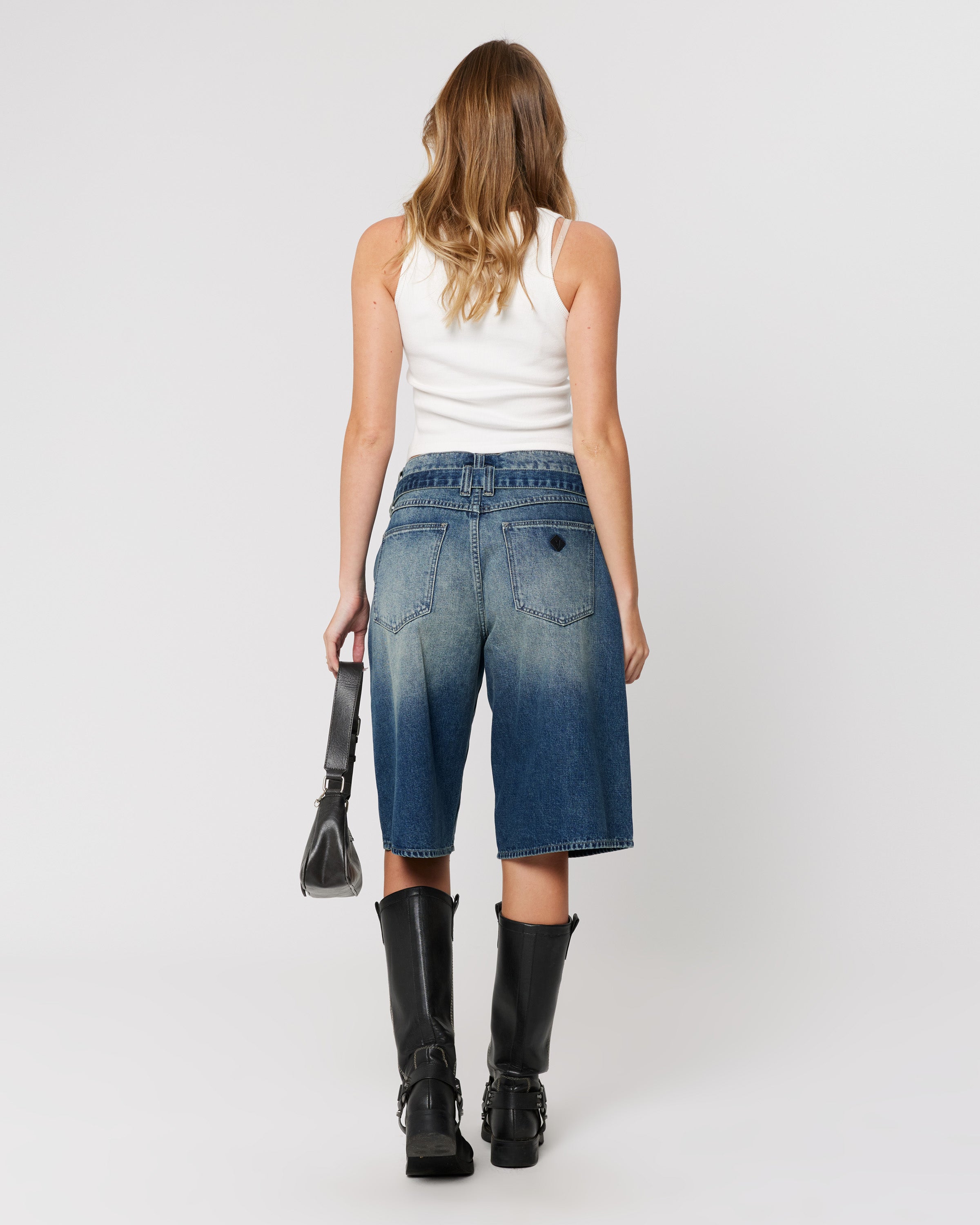Abrand 95 Mid Super Baggy Jort Jeans