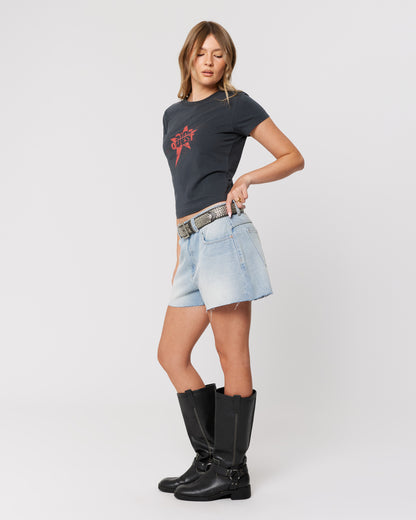 Abrand 95 Mid Baggy Short Jeans