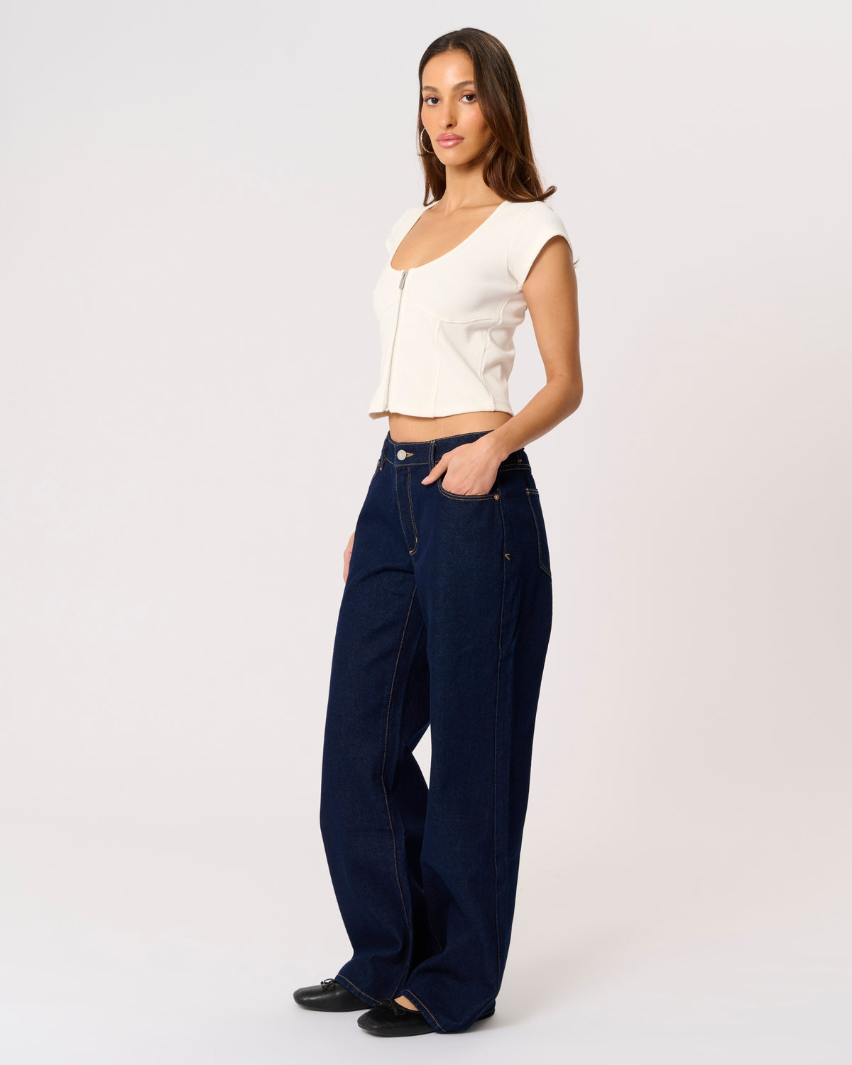 95 Mid Baggy Petite