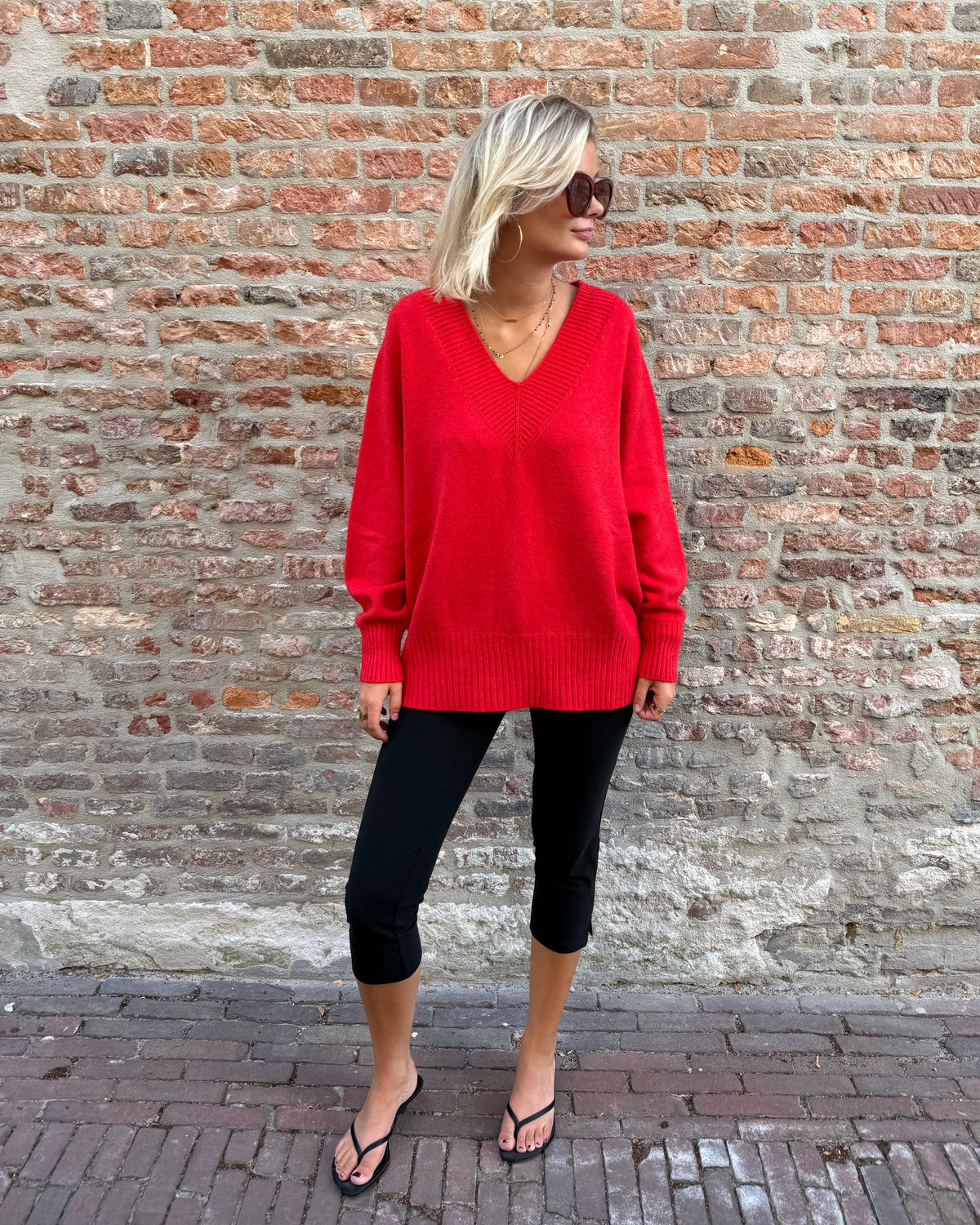 Hej Julie Collection Oversized Sweater