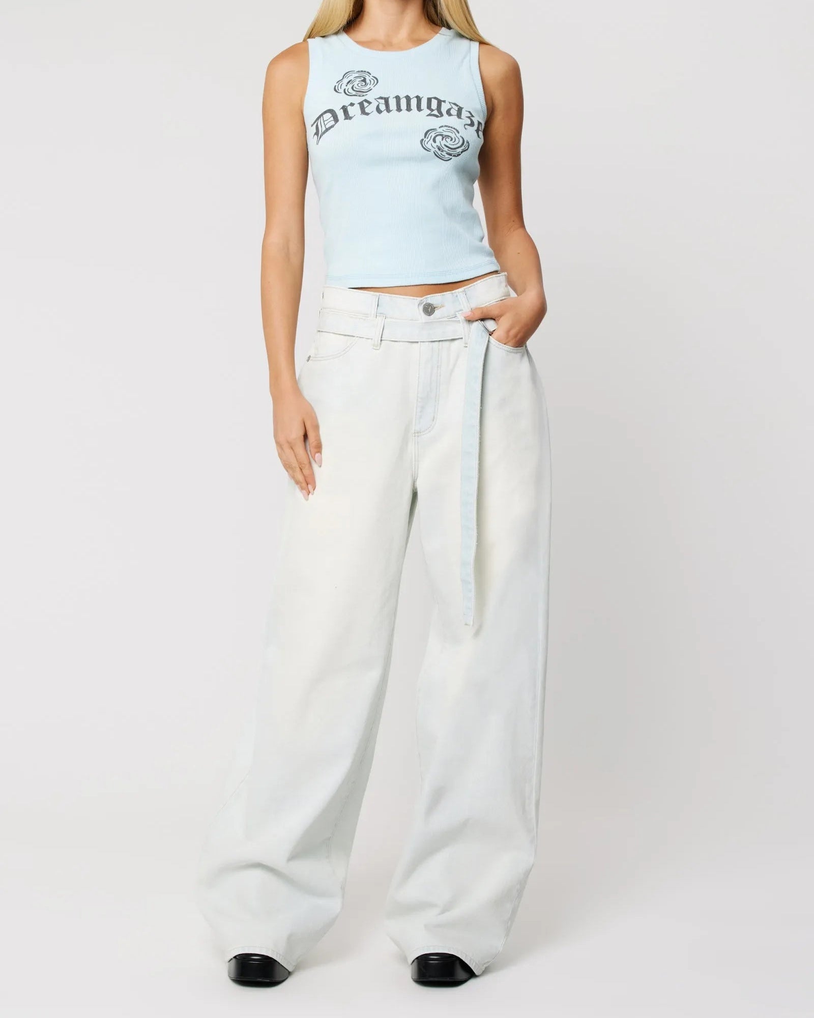 Abrand 95 Mid Super Baggy Angelica Belt