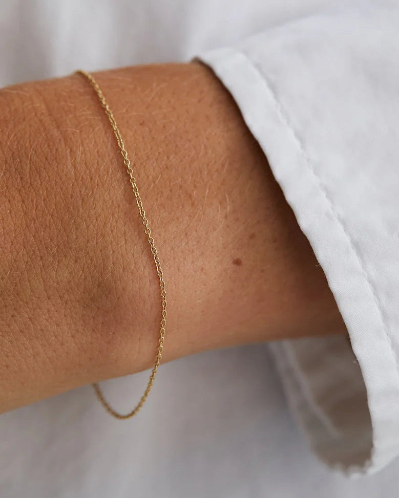 Anna + Nina Anchor Plain Armband