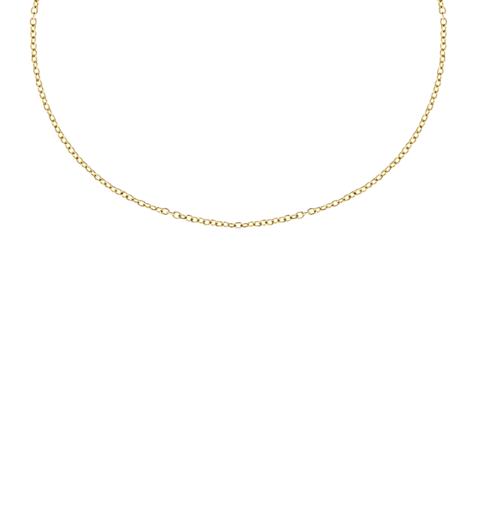 Anna + Nina Anchor Plain Ketting