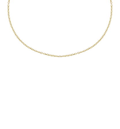 Anna + Nina Anchor Plain Ketting