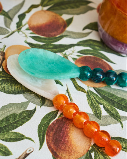 Anna + Nina Basil Salad Server Set