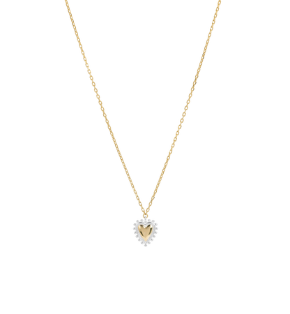 Anna + Nina Bravery Heart Ketting