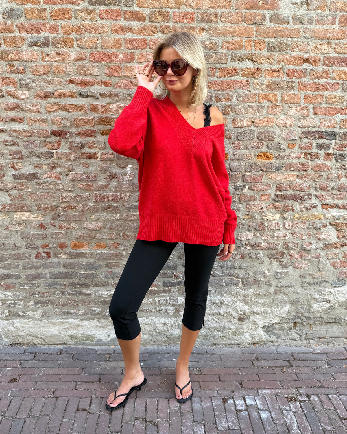 Hej Julie Collection Oversized Sweater