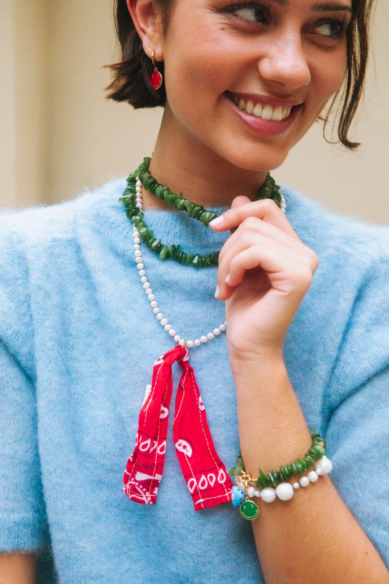 Bonnie Studios Yuyu Green Bracelet Sieraden