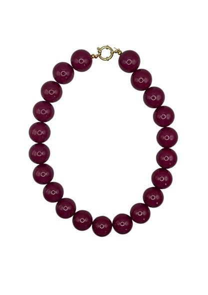 Bonnie Studios Wilma Necklace Aubergine Sieraden