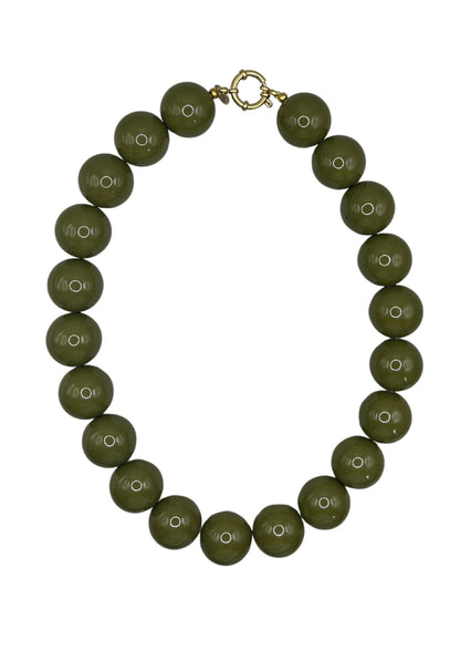 Bonnie Studios Wilma Necklace Army Green Sieraden