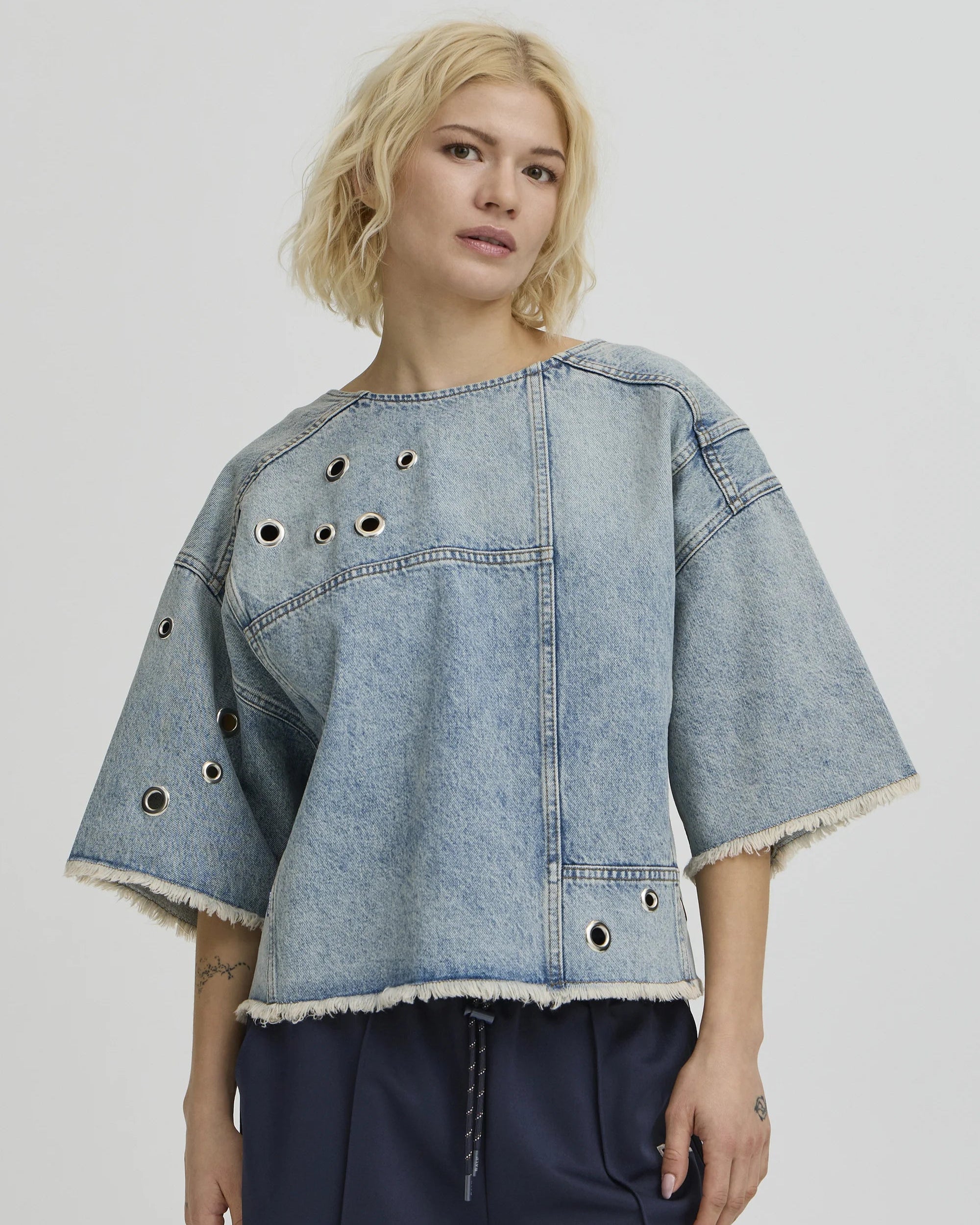 Ball Original Basaga Blouse Vintage Tinted Indigo S