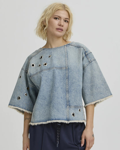 Ball Original Basaga Blouse Vintage Tinted Indigo S