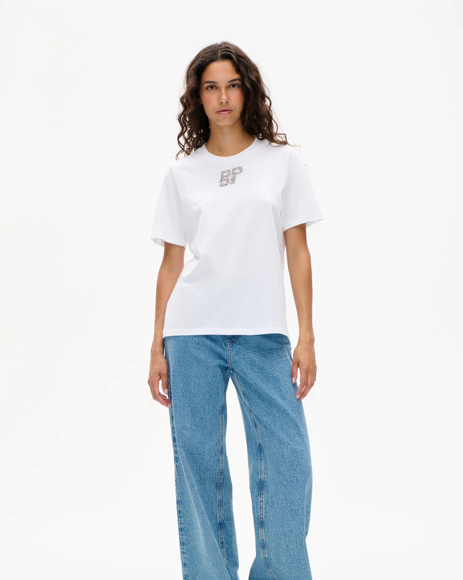 Baum und Pferdgarten Jawo Rhinestone T-shirt