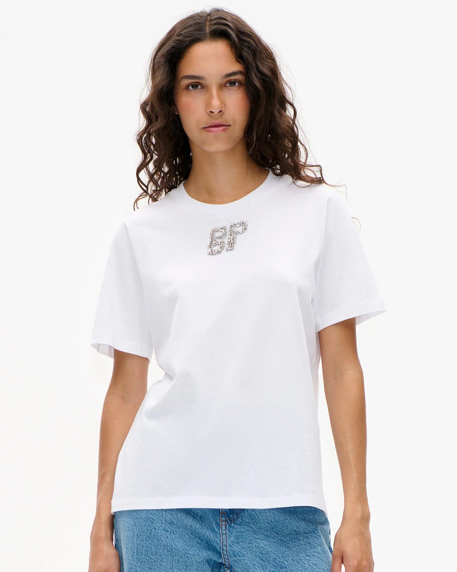 Baum und Pferdgarten Jawo Rhinestone T-shirt