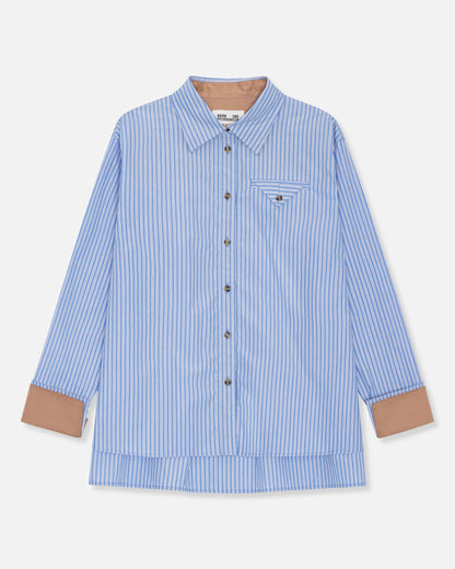 Baum und Pferdgarten Melinda Blouse Light Blue Stripe