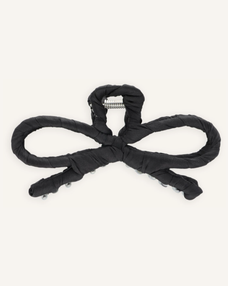 Becksöndergaard Luster Bow Hair Claw Black One Size Accessoires