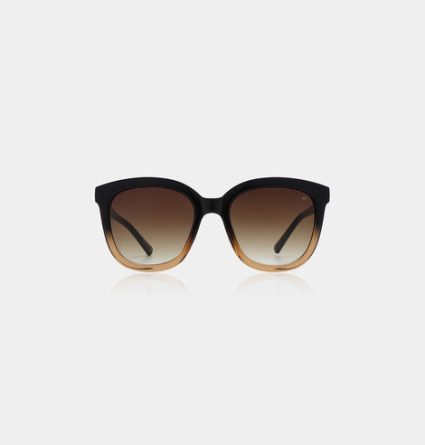 A.KJÆRBEDE Bril Billy Black Brown Transparent One Size Accessoires