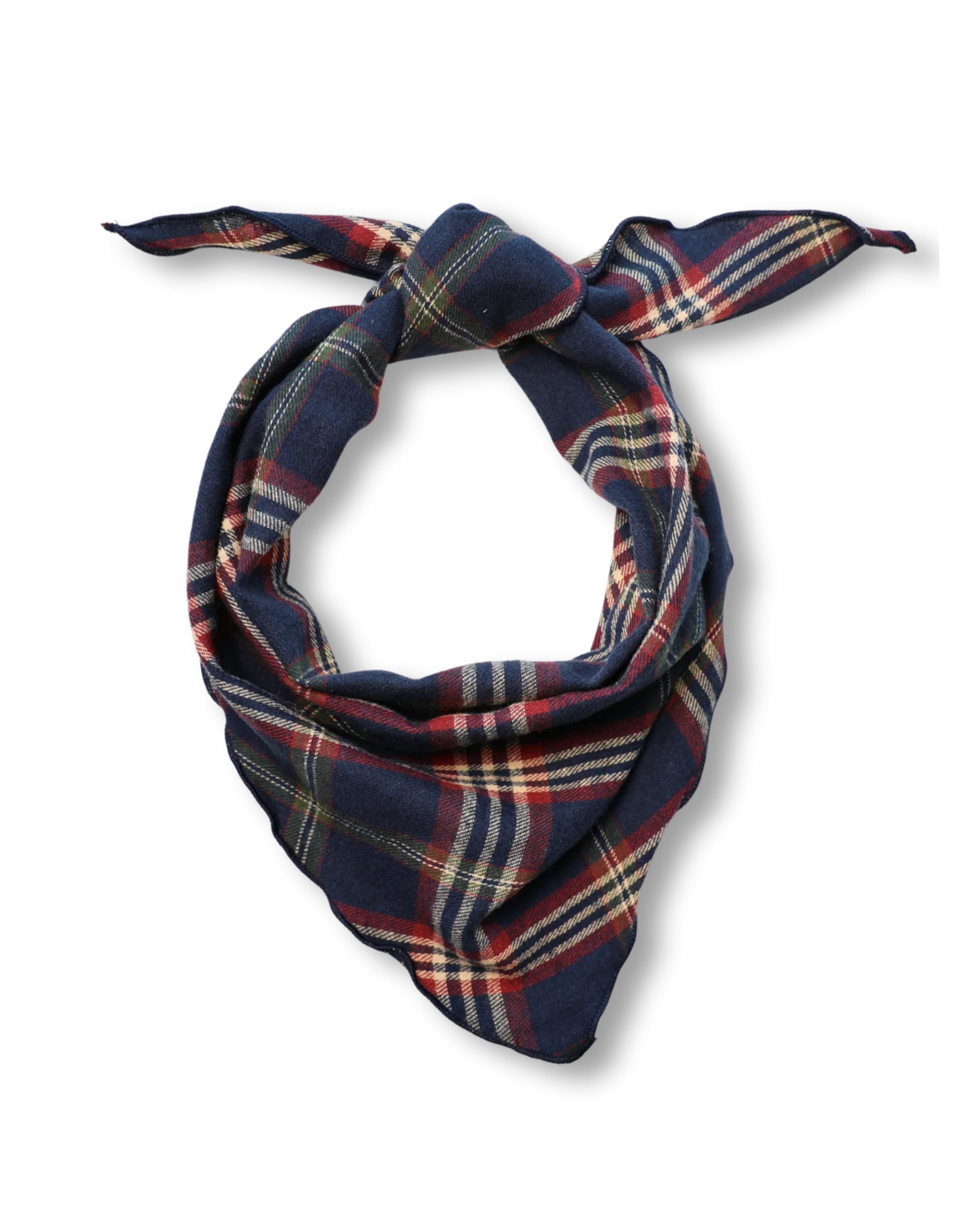 Bonnie Studios AW Plaid Scarf Dark Blue