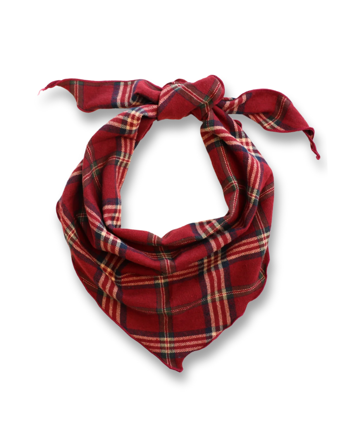 Bonnie Studios AW Plaid Scarf Red