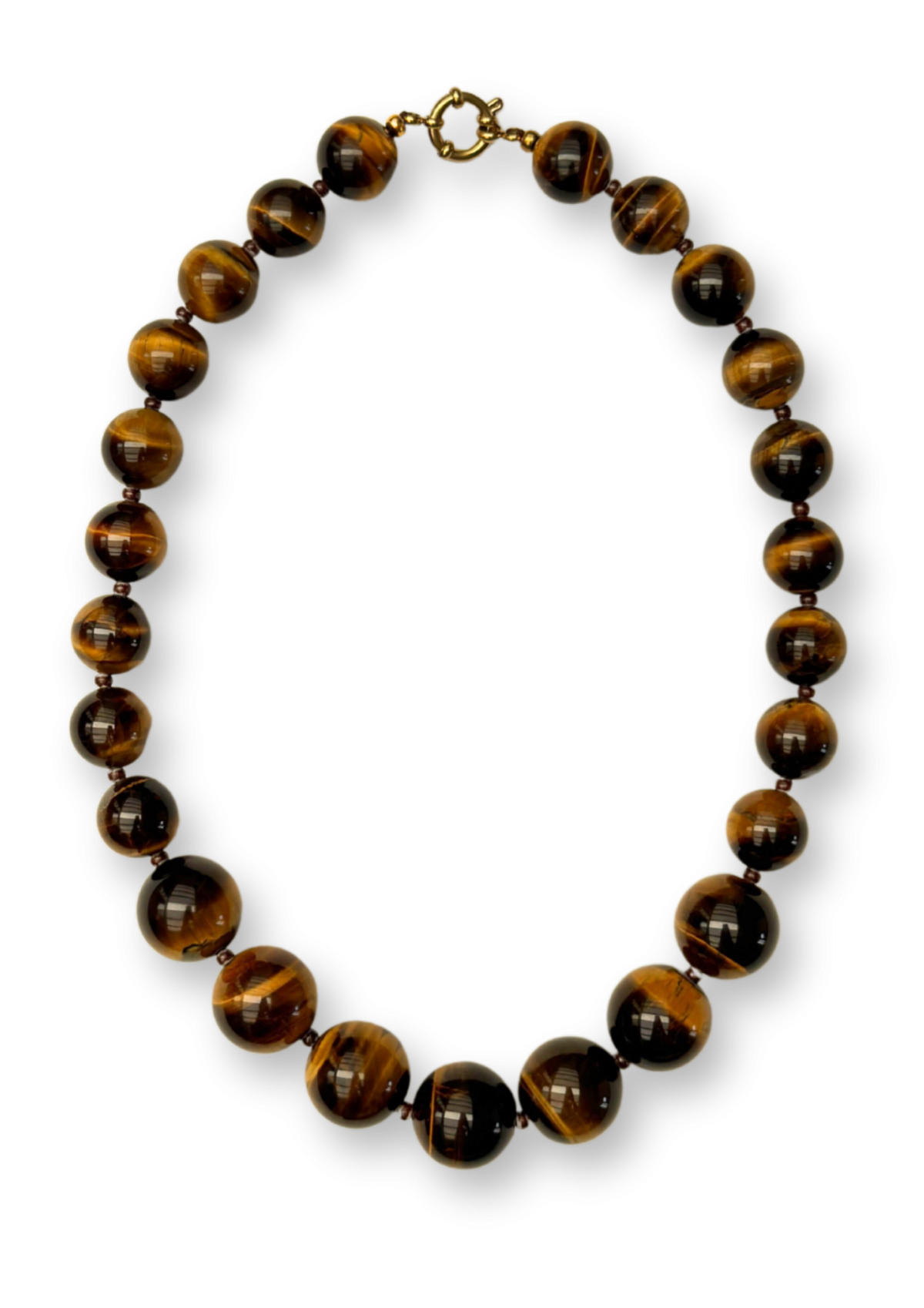 Brown Big Mixed Ketting