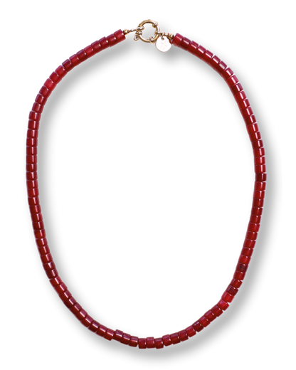 Bonnie Studios Moos Burgundy Necklace
