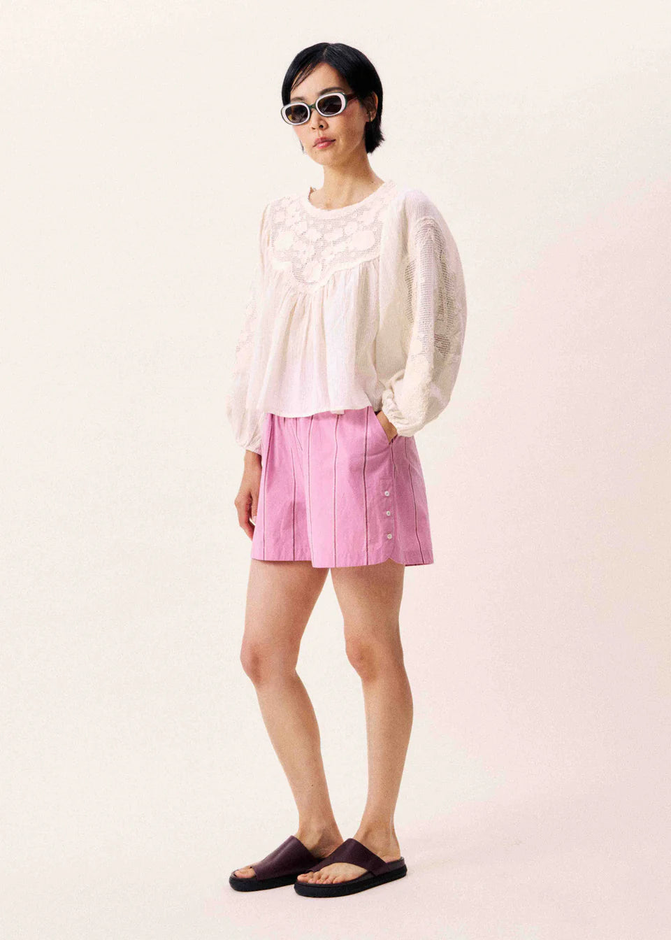 FRNCH Eurybia Short Broeken