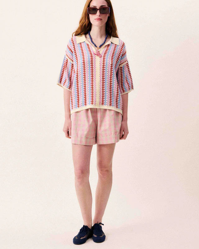 FRNCH Missy Polo Tops