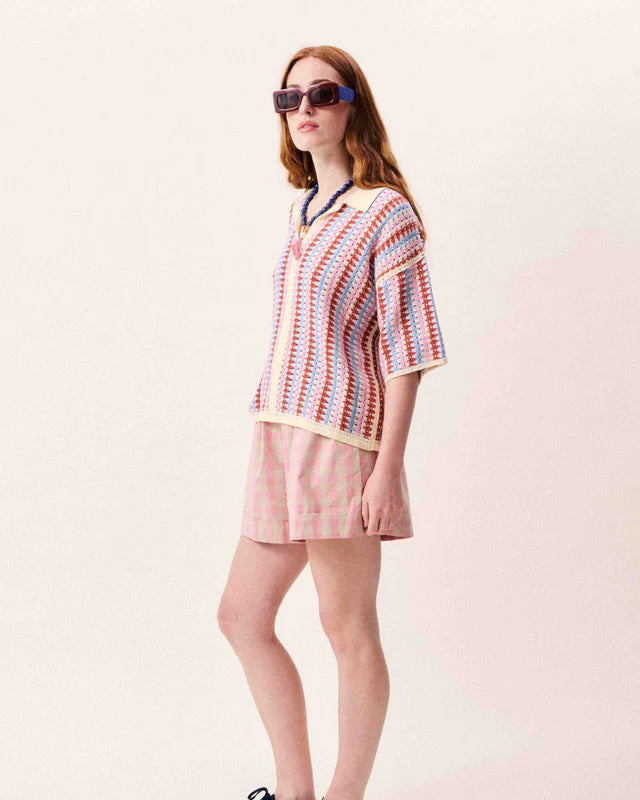 FRNCH Missy Polo Tops