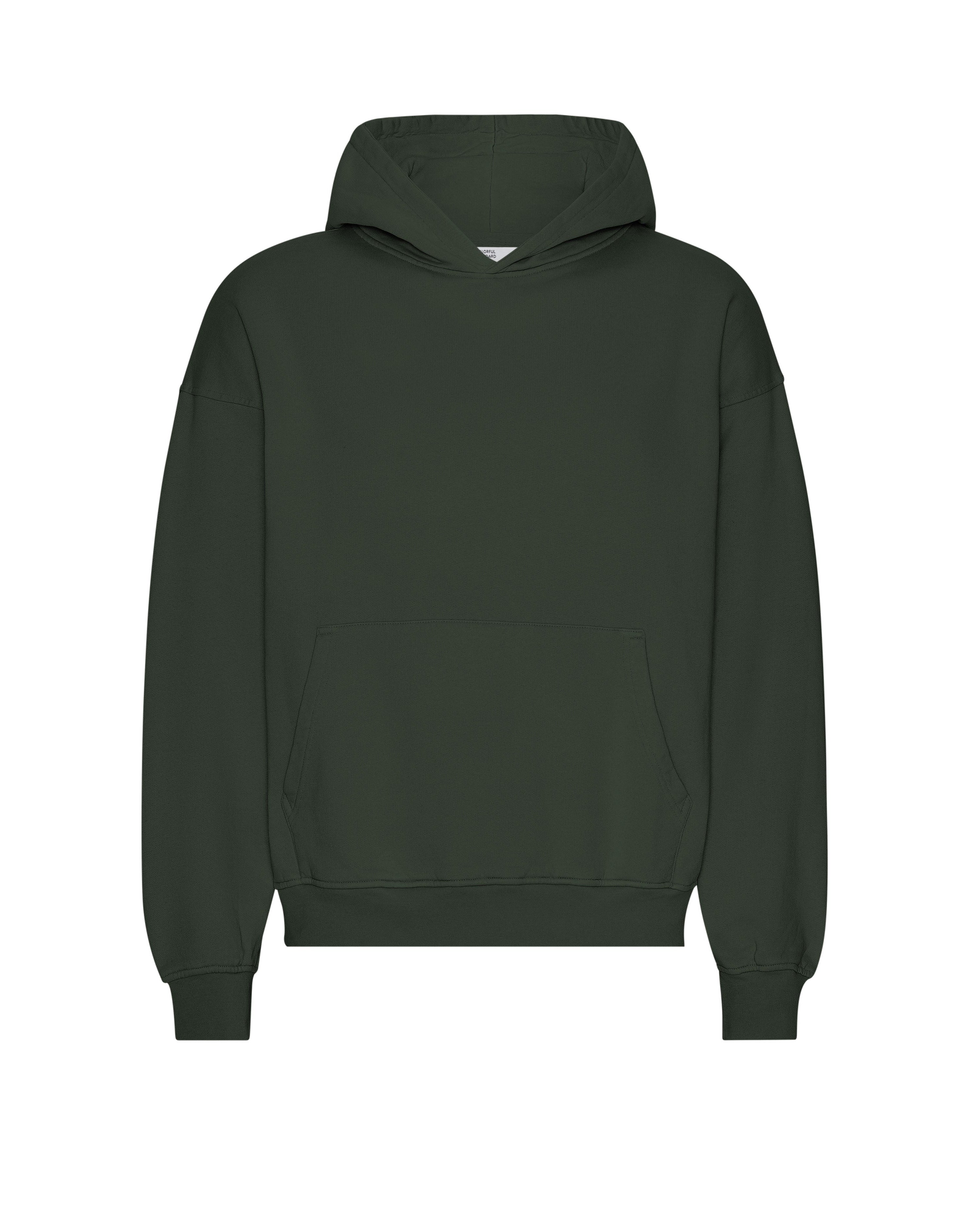 Colorful Standard Oversized Hoodie Hunter Green Truien & Vesten