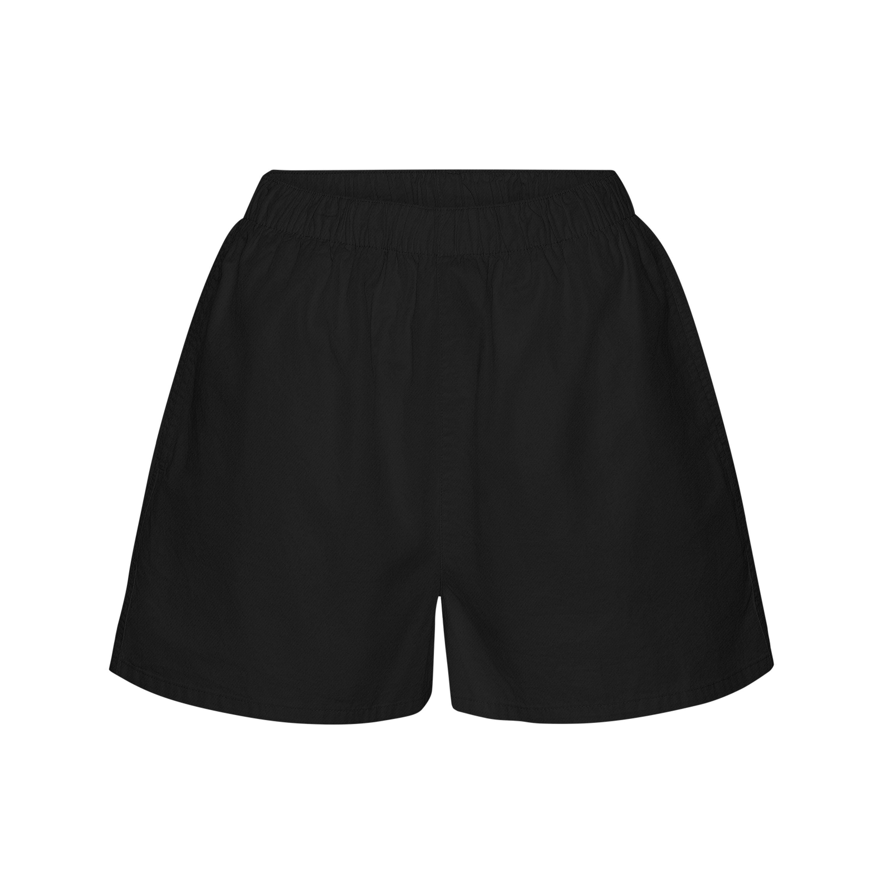 Colorful Standard Korte Broek Katoen Deep Black Broeken
