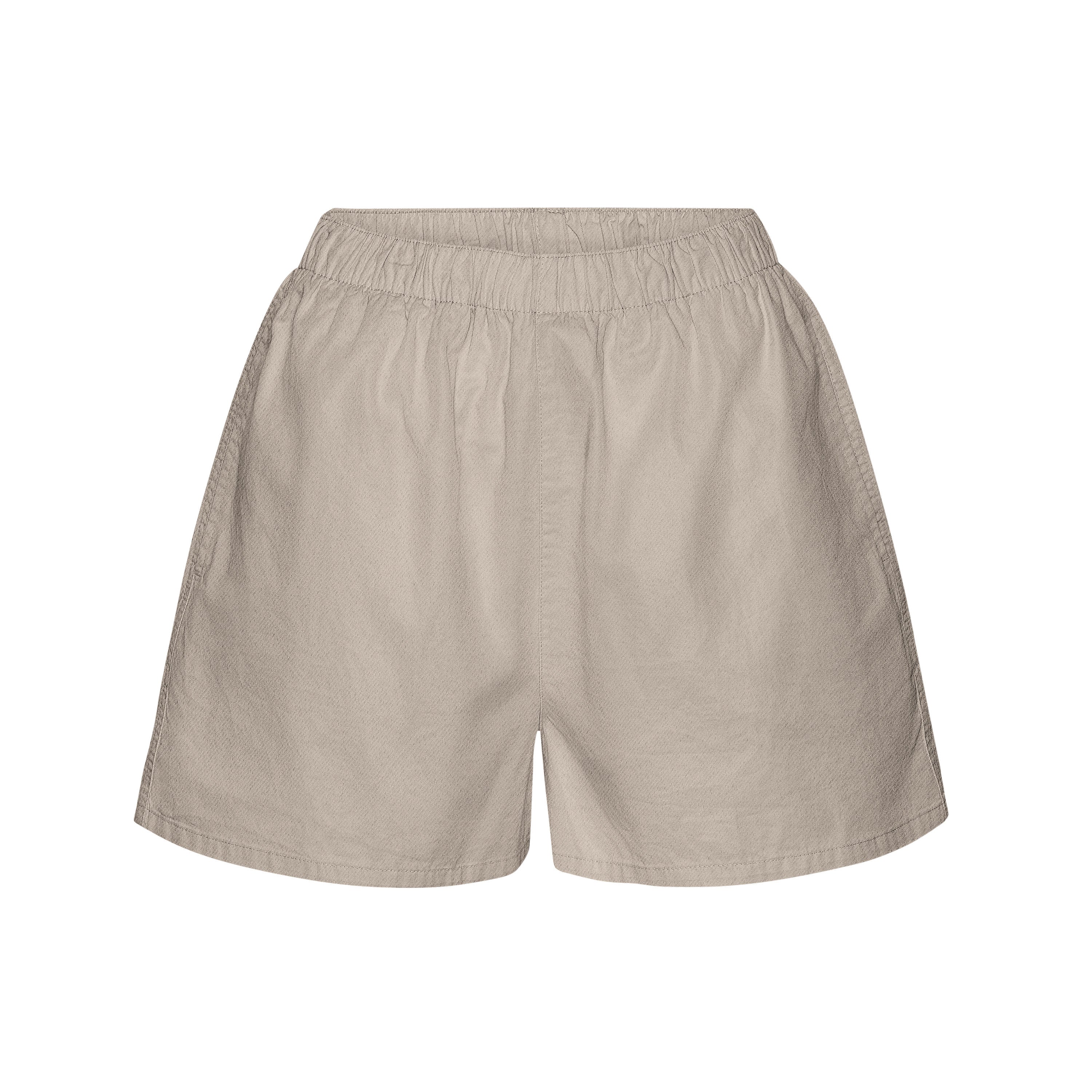 Colorful Standard Korte Broek Katoen Oyster Grey Broeken