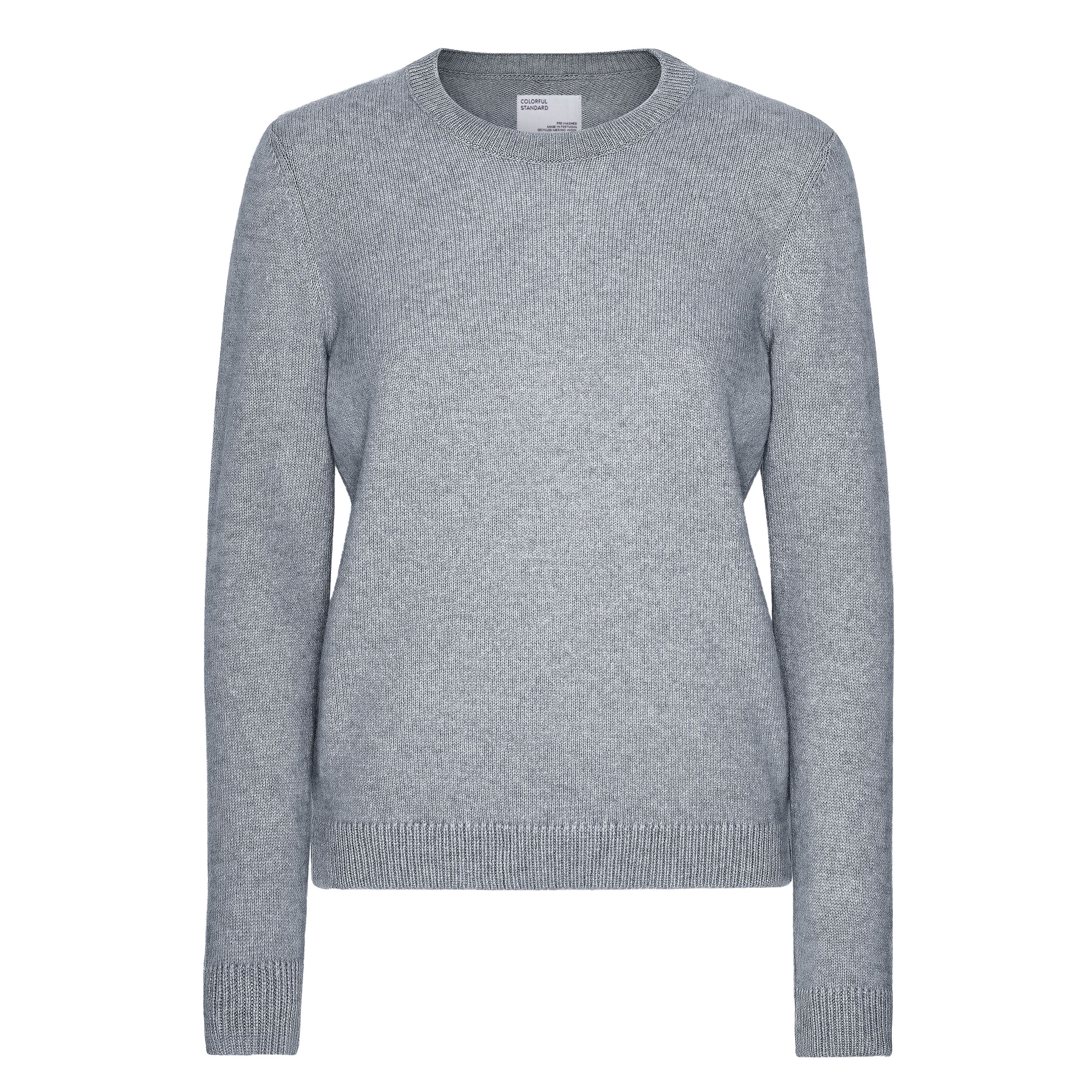 Colorful Standard Classic Merino Wool Crew Snow Melange Truien & Vesten