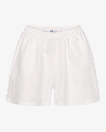 Colorful Standard Linnen Shorts Optical White