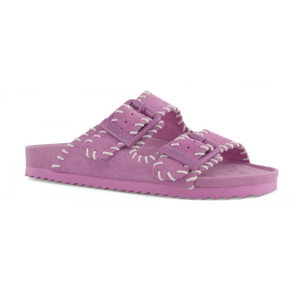 Colors of California Slofi Slippers Suede met Stiksel
