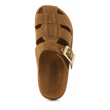 Colors of California Suede Open Clog Schoenen