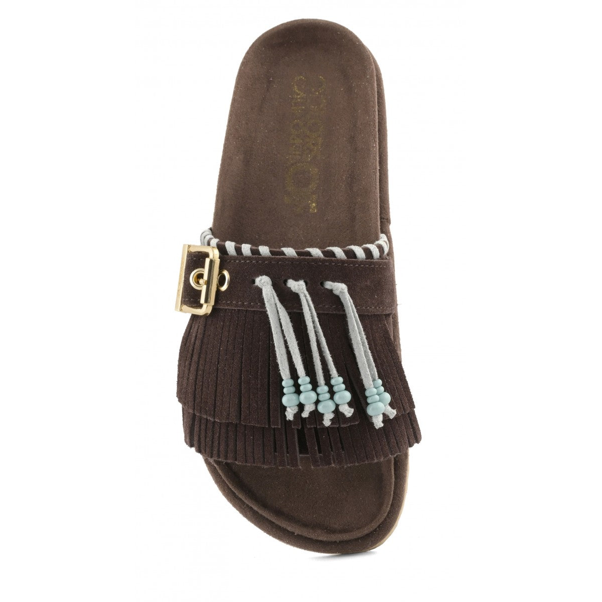 Colors of California Suede Sandalen Fringe Schoenen