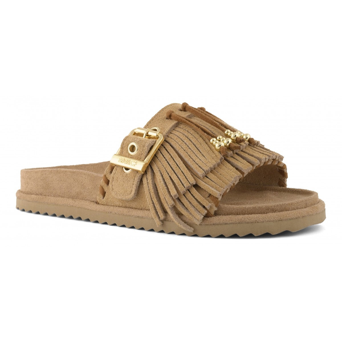 Colors of California Suede Sandalen Fringe