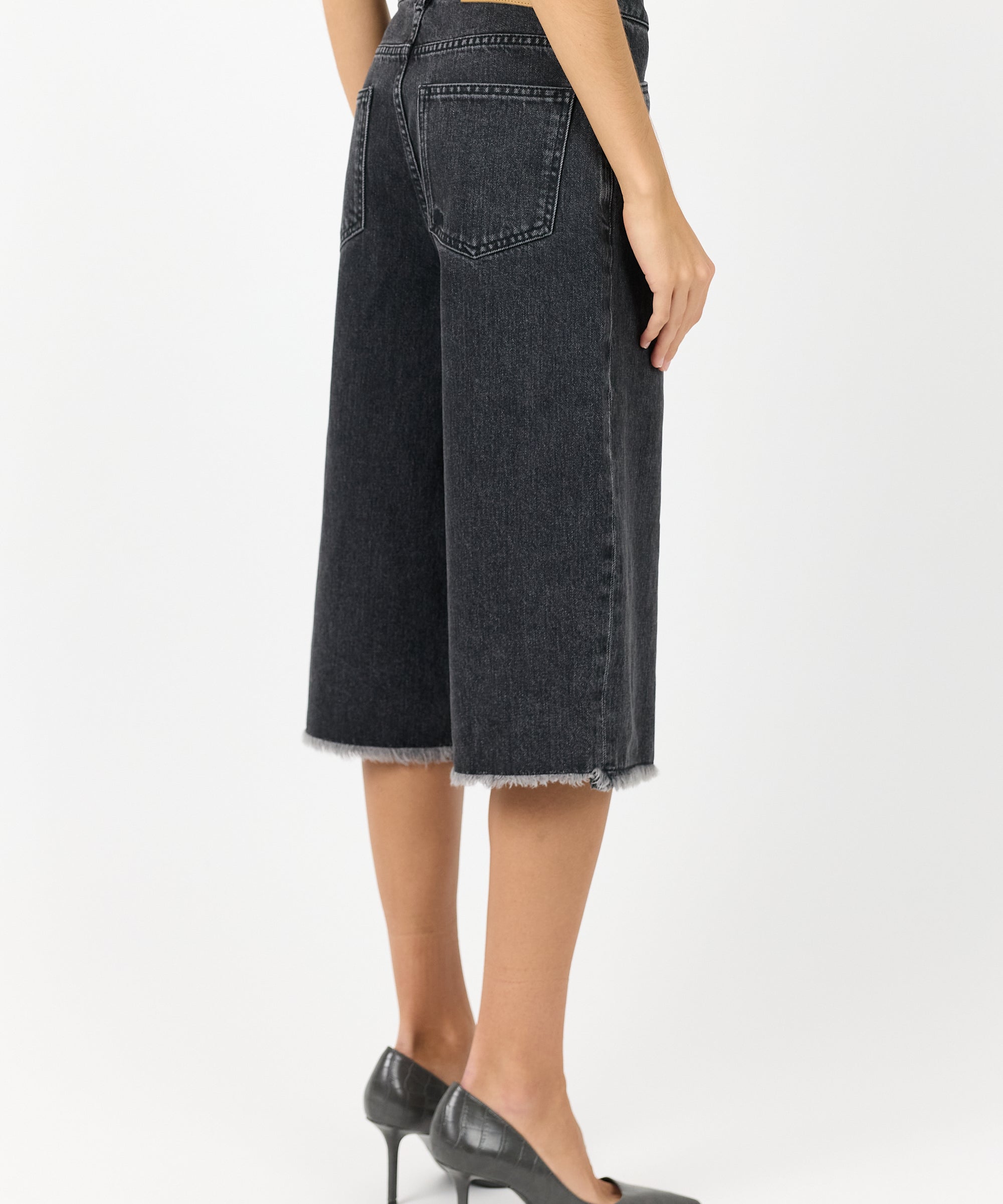 R.A. Denim Studio D40 Balloon Shorts Jeans