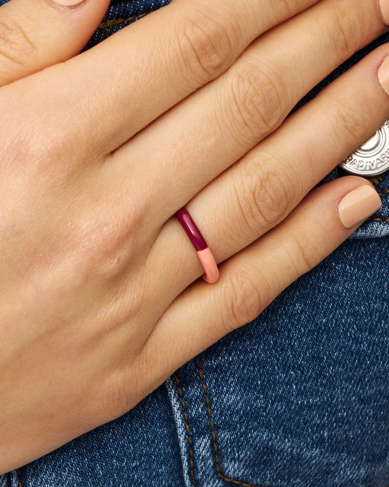 LuLu Copenhagen Double Color Ring Sieraden