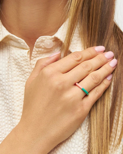 LuLu Copenhagen Double Color Ring Sieraden