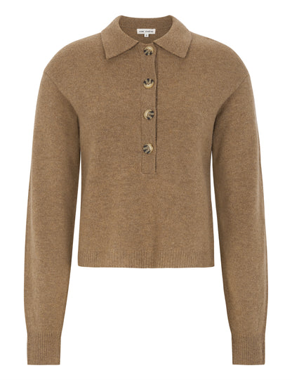 Esmé Studios Jutta Knit Polo Truien & Vesten