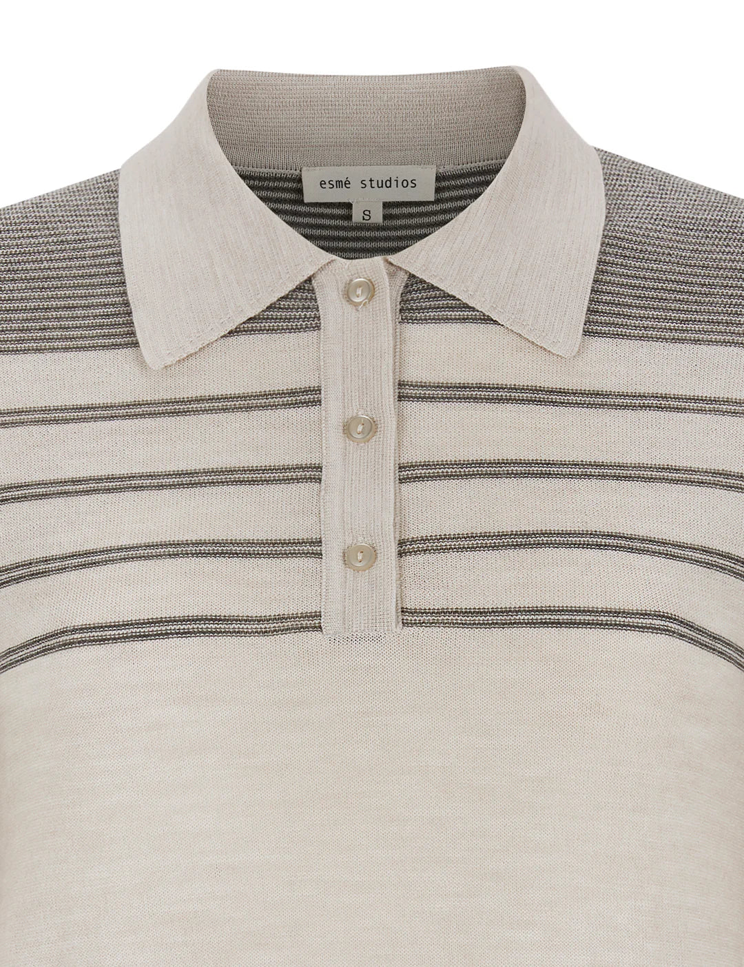 Esmé Studios Jill Knit Polo Truien & Vesten