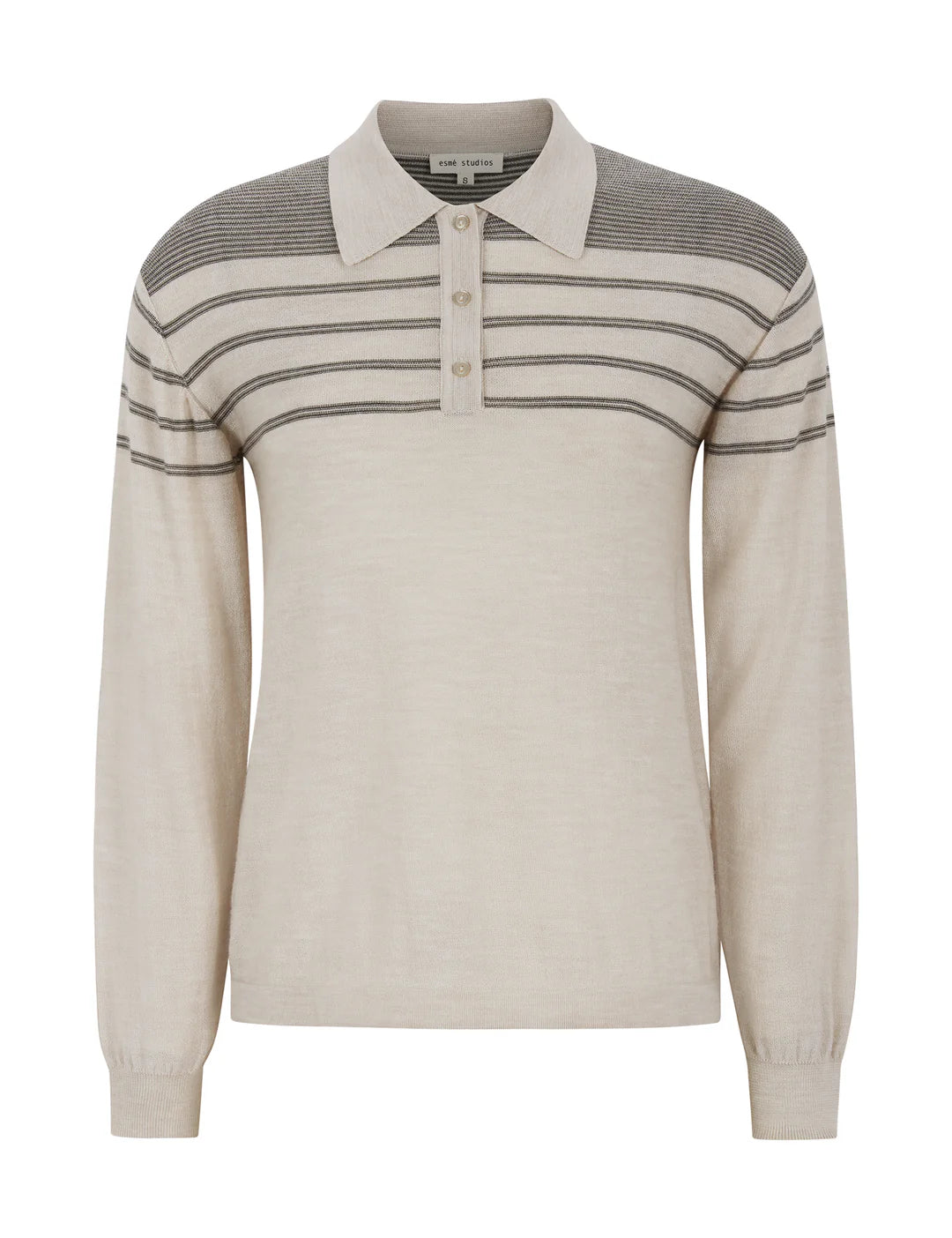 Esmé Studios Jill Knit Polo Truien & Vesten