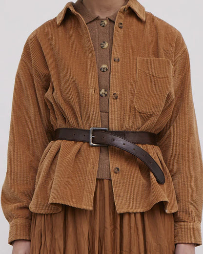 Esmé Studios Maxia Boxy Shirt Blouses