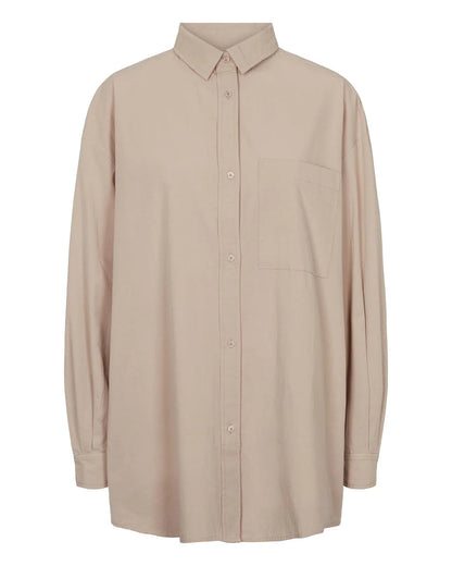 Esmé Studios Ruby Long Sleeve Blouse Chateau Gray Blouses