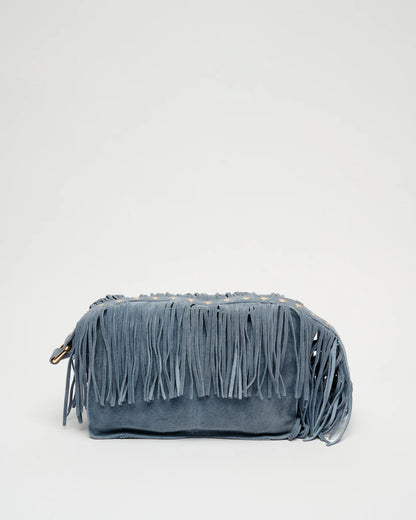 Núnoo Ellie Fringe Suede Jeans w. Gold Accessoires