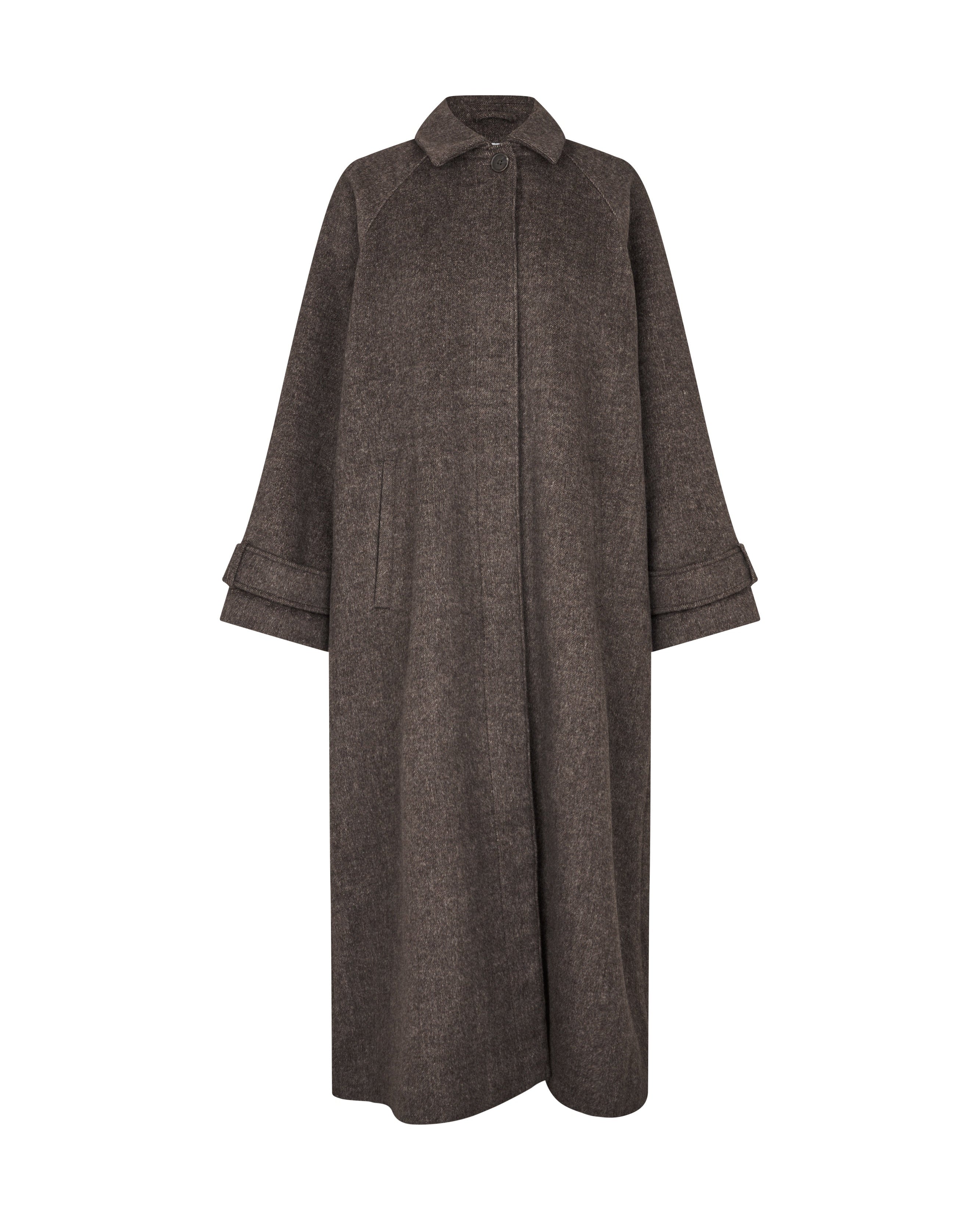 Envii Enseneca Wool Jacket Brown Melange Jassen