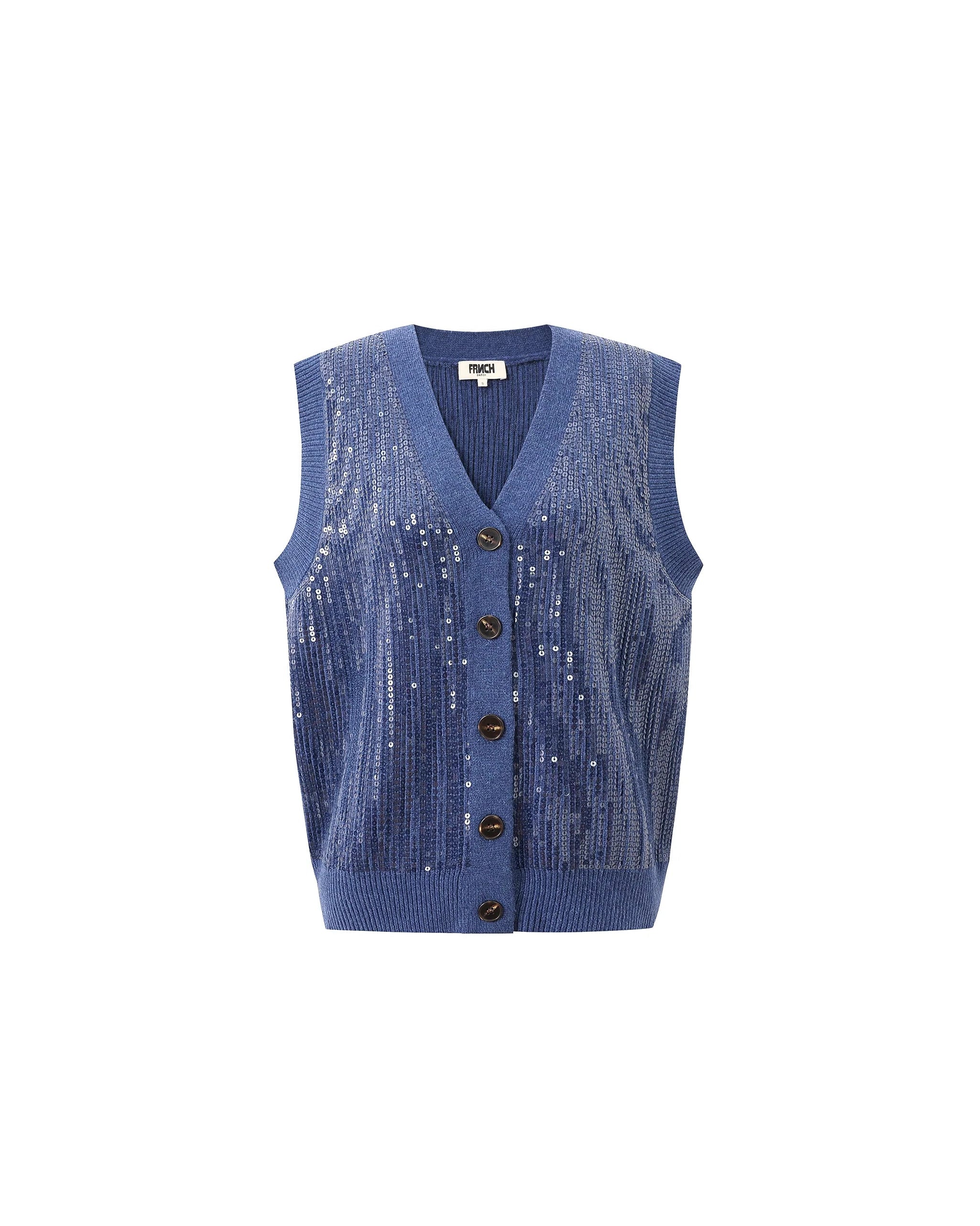 FRNCH Holloway Gilet Jeans Truien & Vesten