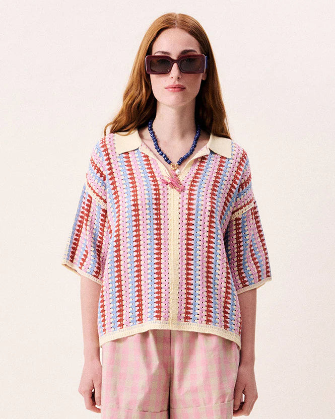 FRNCH Missy Polo Tops