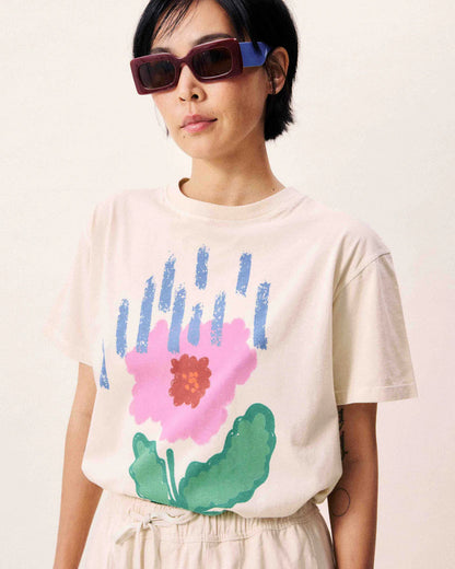 FRNCH Pistia T-shirt Creme T-shirts